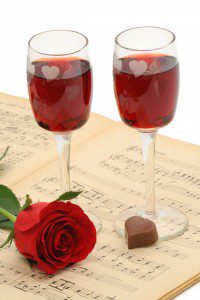 wine and chocolate