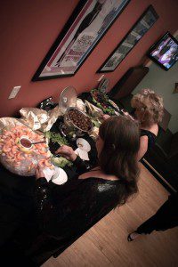 appetizer buffet at Kress Oscar Party
