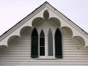 window and shutters.white house