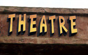 sign. theatre sign