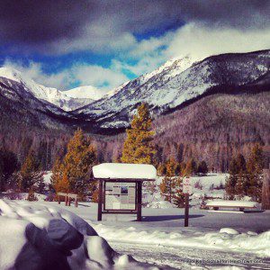 Rocky Mountain National Park in the snow HeidiTown.com Rocky Mountain National Park in the snow HeidiTown.com