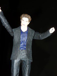 Mini-Edward Yep, mini-Edward came along for the premiere. Photo by H.M. Kerr-Schlaefer