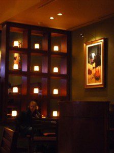 Monroes Lounge A cozy little corner at Monroe's Lounge in Loveland, Colorado. Photo by H.M. Kerr-Schlaefer