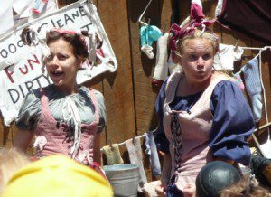 Washing Wenches at the Colorado Renaissance Festival in Larkspur Colorado Colorado Renaissance Festival in Larkspur Colorado