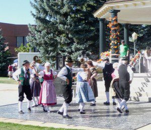 Volkstanzgruppe Dancers at Oktoberfest in Greeley, Colorado Volkstanzgruppe Dancers at Oktoberfest in Greeley, Colorado