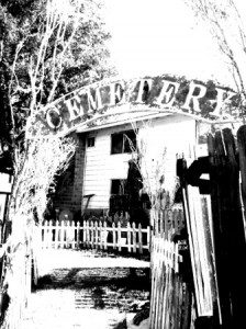 hearts&horses cemetary sign