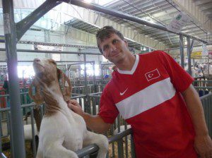Ryan and the goat Ryan and the goat