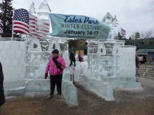 Estes Park Winter Festival ice castle Estes Park Winter Festival ice castle
