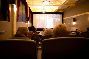 Watching the Main Event at the Kress Oscar Party Watching the Main Event at the Kress Oscar Party