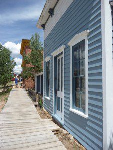 blue house south party city museum Colorado blue house south party city museum Colorado