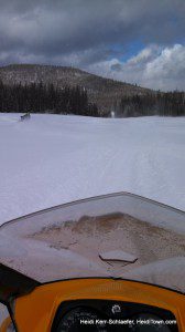 looking over my sled snomobiling HeidiTown looking over my sled snomobiling HeidiTown