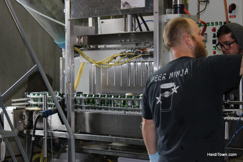 beer ninja at Ska Brewing in Durango, Colorado. HeidiTown.com beer ninja at Ska Brewing in Durango, Colorado. HeidiTown.com