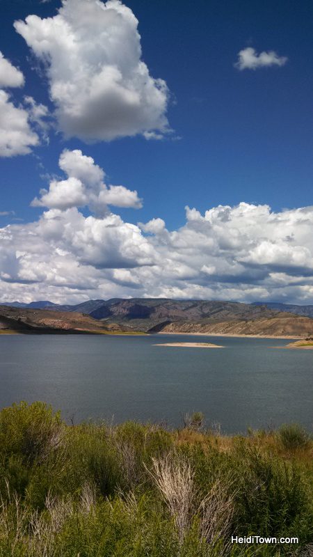 Blue Mesa Lake near Gunnison, Colorado. HeidiTown.com Blue Mesa Lake near Gunnison, Colorado. HeidiTown.com