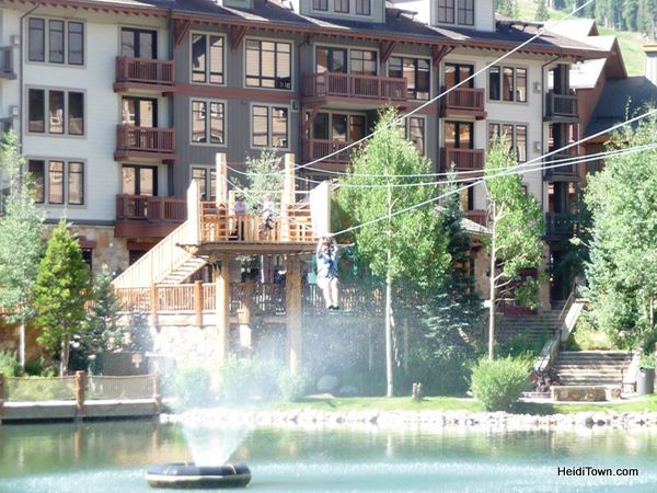 Zip lining at Copper Mountain. Photo by Ryan Schlaefer. Zip lining at Copper Mountain. Photo by Ryan Schlaefer.