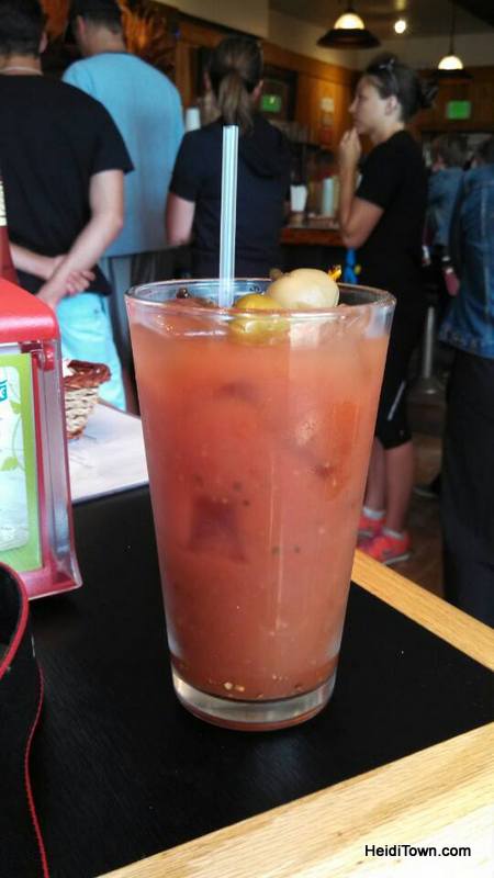 a bloody mary at Goodys in Winter Park. HeidiTown.com