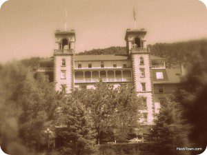 Hotel Colorado sepia by HeidiTown.com