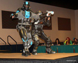 Halo group cosplay winners at Rocky Mountain Con 2013, in Denver, Colorado. HeidiTown.com