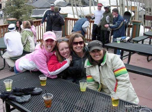 Hanging out with friends at Bear River Bar & Grill at Steamboat Resort. HeidiTown.com Hanging out with friends at Bear River Bar & Grill at Steamboat Resort. HeidiTown.com