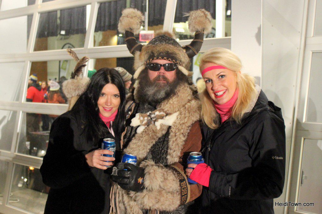 a couple of the lovely ladies from New England at Ullr Festival 2013. HeidiTown.com