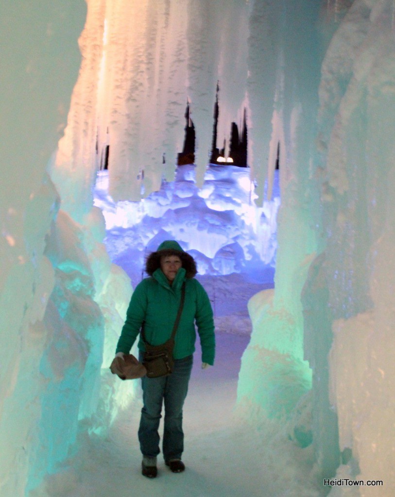 at the ice castle sin Breckenridge, Colorado. HeidiTown.com at the ice castle sin Breckenridge, Colorado. HeidiTown.com