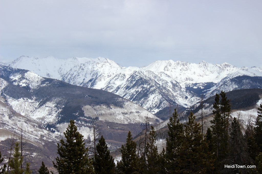 View from the top of Vail Mountain. #traveltuesday HeidiTown.com View from the top of Vail Mountain. #traveltuesday HeidiTown.com