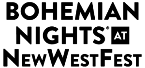 Logo- Bohemian Nights at NewWestFest 2014 PNG