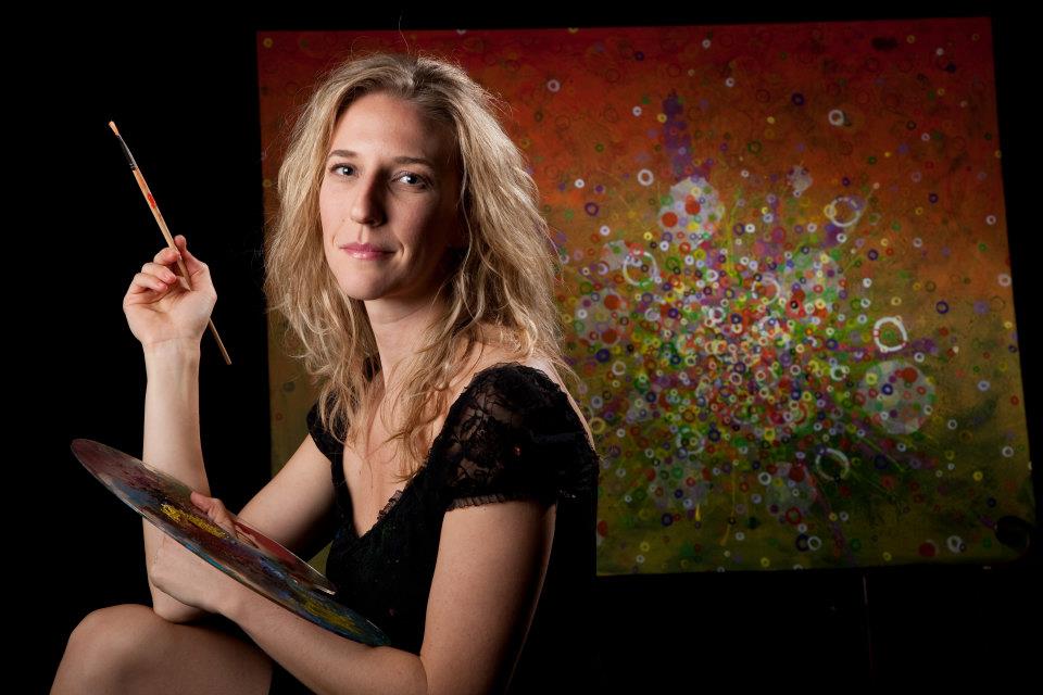Anglea Canada Hopkins, artist. Photo by Erik Stenbakken, 2009. Courtesy of LAST on Facebook.