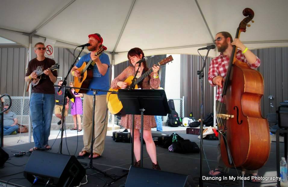 Band playing Front Range Rally. Photo by Dancing in my head photography. Heiditown.com