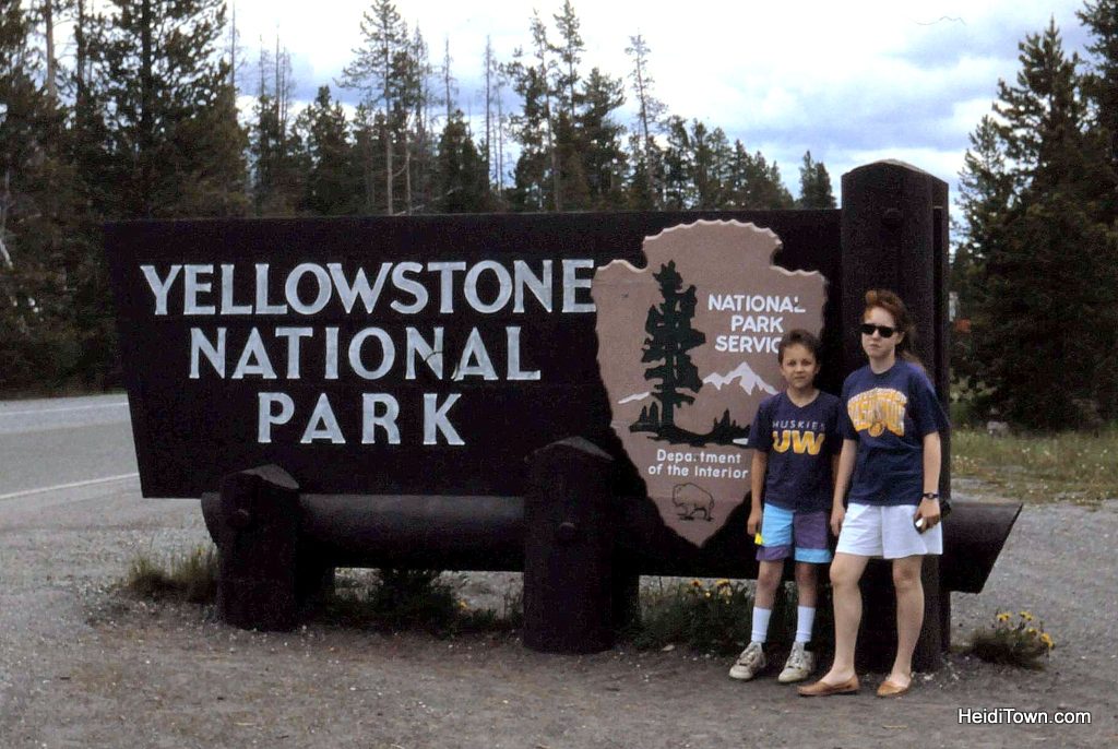 Heidi & Wesley at Yellowstone National Park. HeidiTown.com
