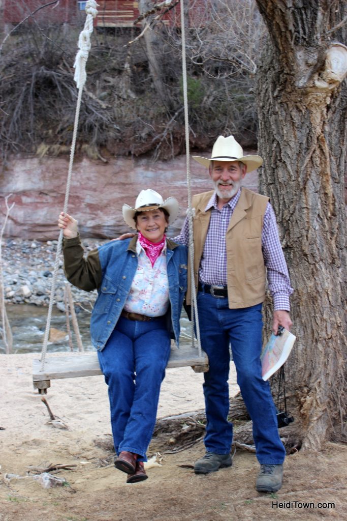Susan Jessup & husband Dr. David Armstrong. Owners of Sylvan Dale Ranch in Loveland, Colorado. HeidiTown.com