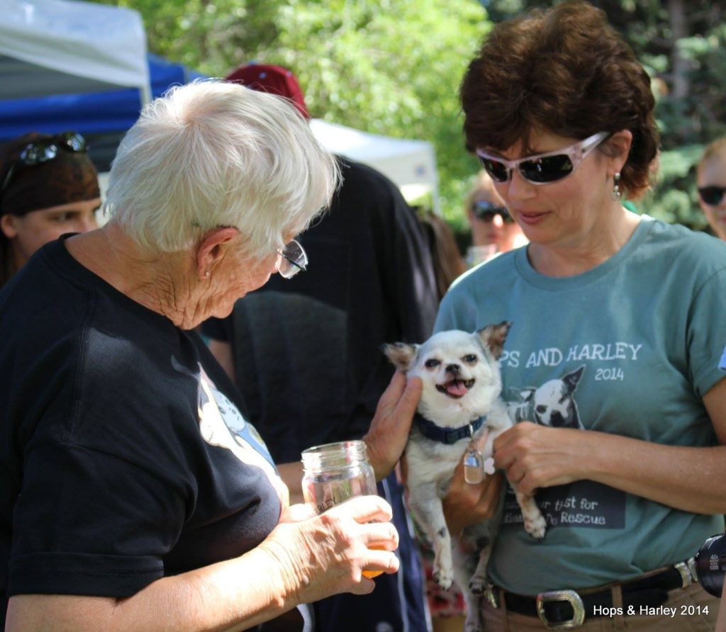 Hops & Harley 2014, Fickel Park, Colorado. HeidiTown Gives Back