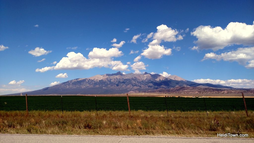 Taking the long way home, #TravelTuesday. Blanca Peak, Colorado. HeidiTown.com