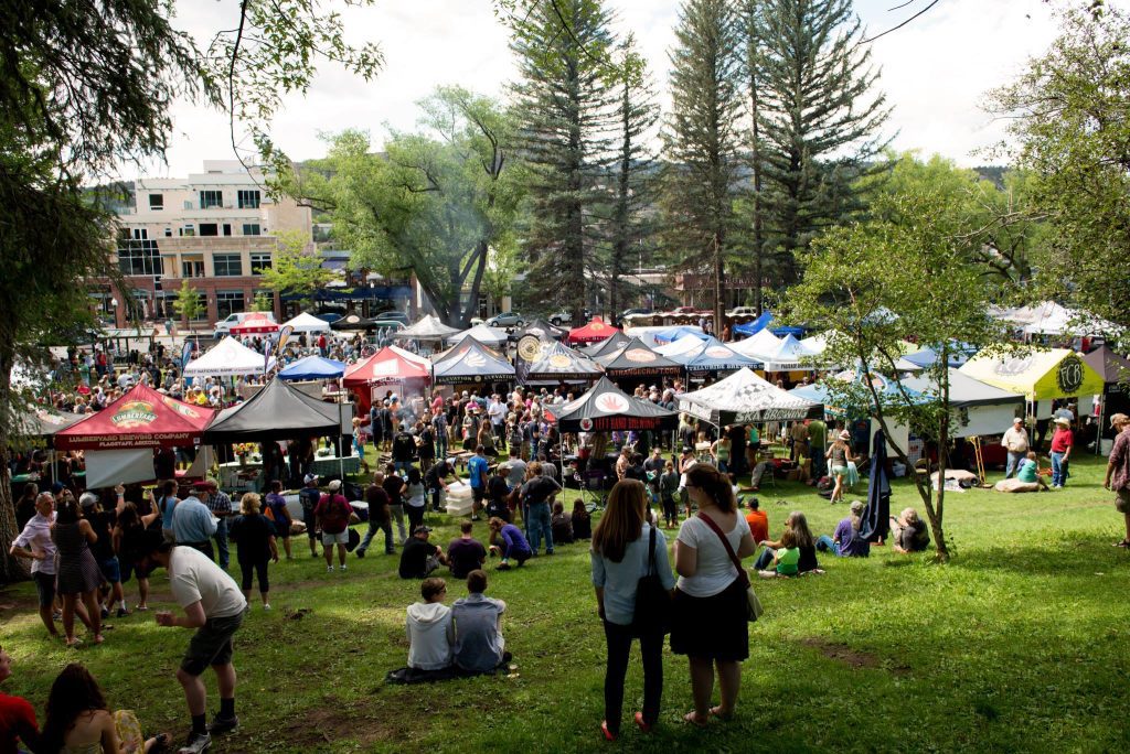 crowd shot at san juan brewfest