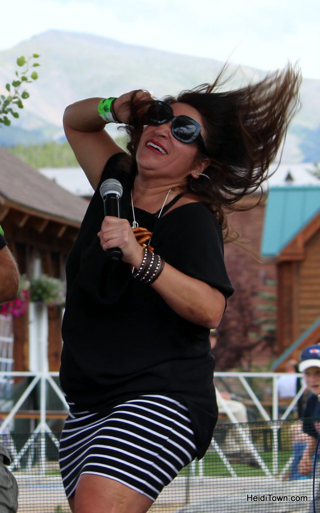 karaoke stage at Winter Park Beer Festival. HeidiTown.com