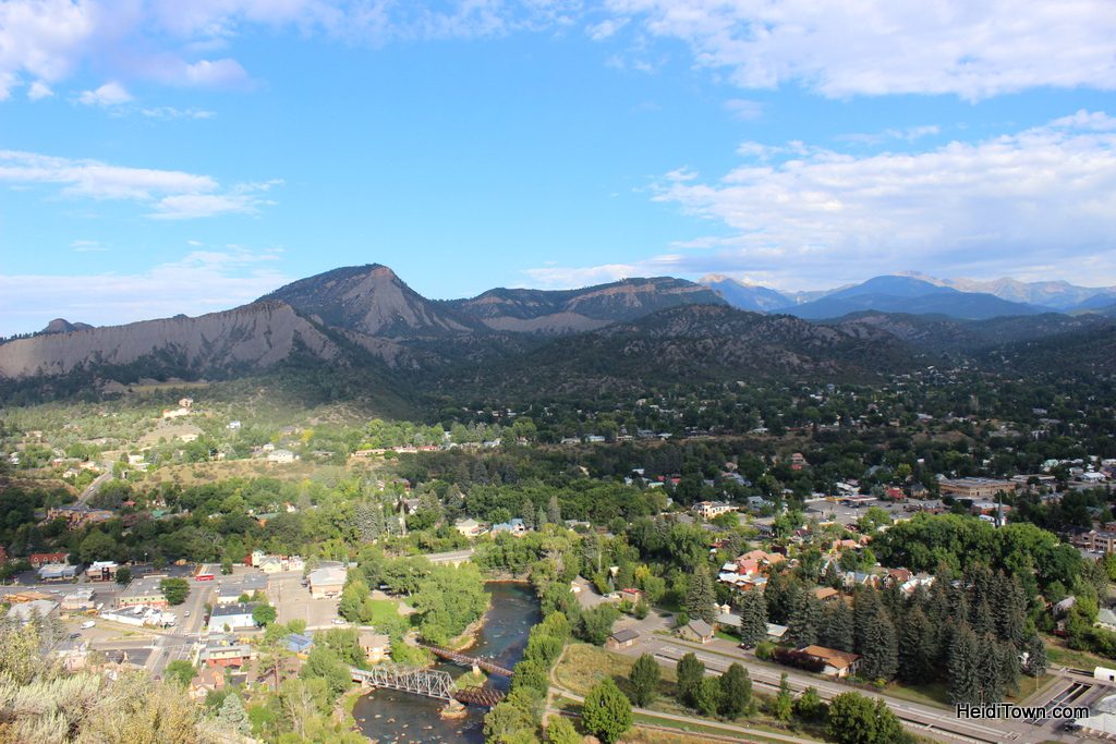 Durango from Fort Lewis College. Highlights from a weekend in Durango. HeidiTown (2)
