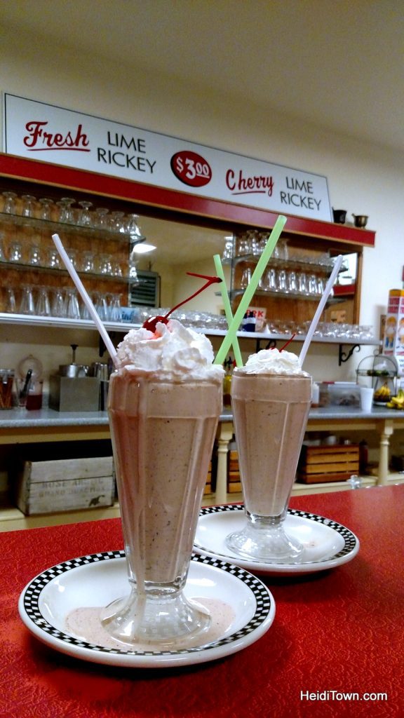 Main Street Ice Cream in Montrose, Colorado. HeidiTown.com