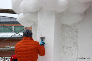 1st place Team Lithuania at the International Snow Sculpture Championships in Breckenridge, Colorado. HeidiTown (1)