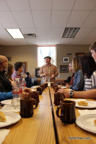 Tom Helm talks about his coffee on the 2015 My Big Date Brunch & Brew. (2)