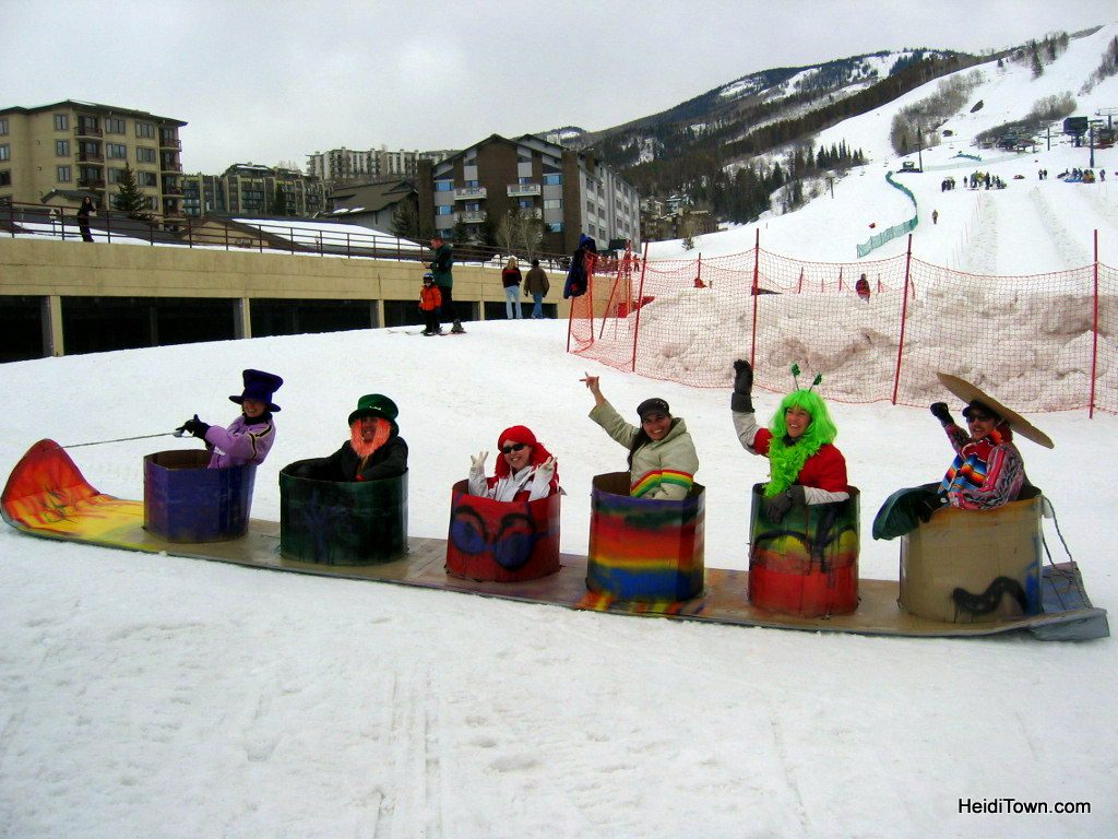 Cardboard Classic in Steamboat Springs, Colorado. HeidiTown.com