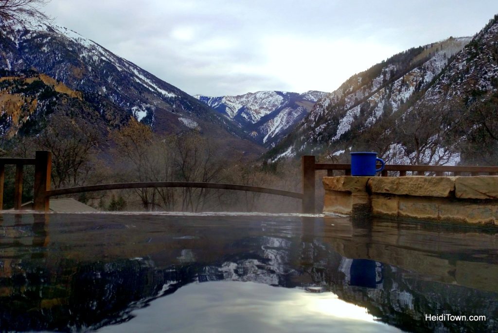 A morning soak. Experience the magic of Avalanche Ranch. HeidiTown.com