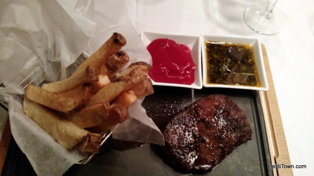 Ameristar Casino Resort Timberline Grill, a steakhouse. HeidiTown.com