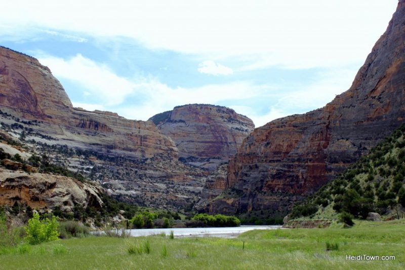 Easy hiking around Echo Park, Dinosaur National Monument. Meadow near the confluence. HeidiTown.com