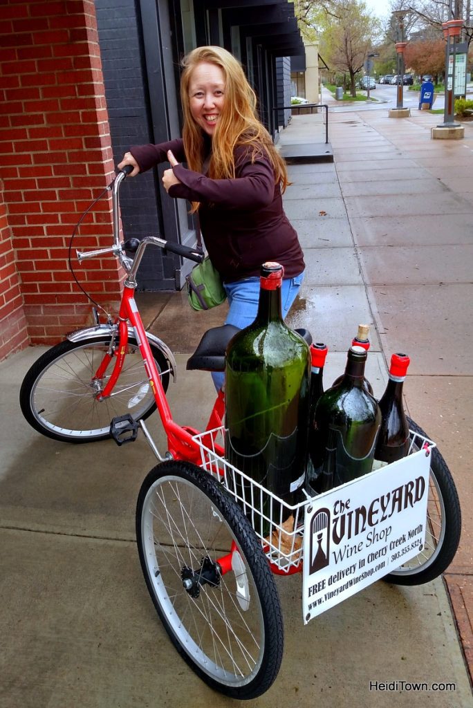 The Good life in Cherry Creek at JW Marriott. Wine shop photo. HeidiTown.com