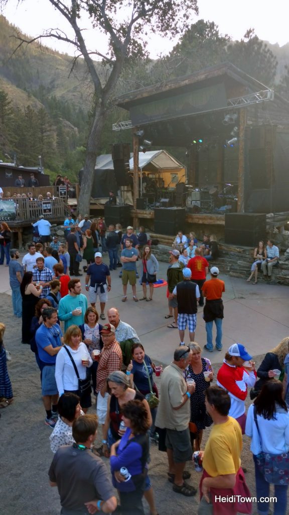 How I almost lost my Colorado Cool Kid Card. The Mishawaka from a VIP deck. HeidiTown.com