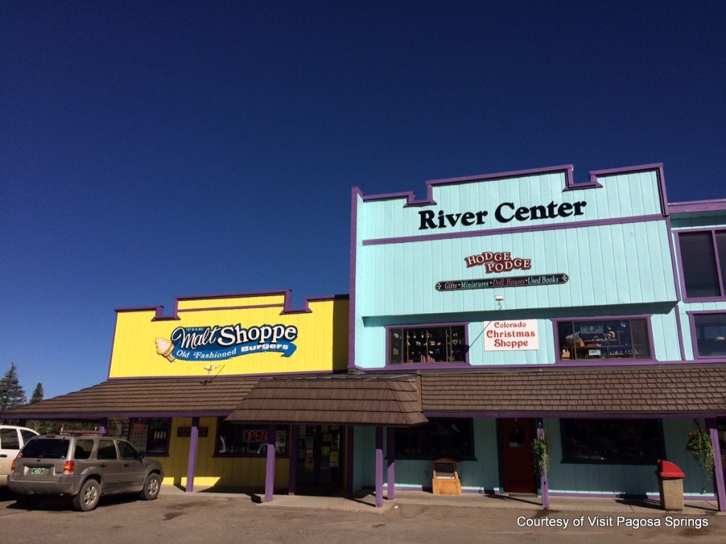 Must-stop Colorado ice cream shops. Malt Shoppe in Pagosa Springs. HeidiTown.com