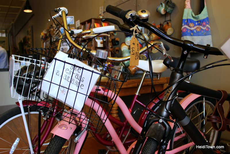 Bike farm tour in the North Fork Valley. Cirque Cyclery in Paonia, HeidiTown.com