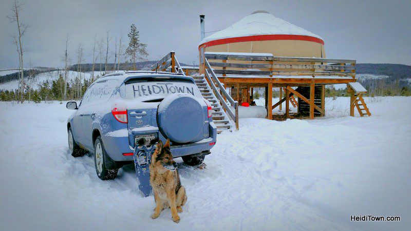 Best of HeidiTown 2016. Yurt trip near Cameron Pass. Never Summer Yurts.