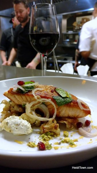 A Symphony of Food & Music on a Date Night in Denver, TAG Restaurant, salmon