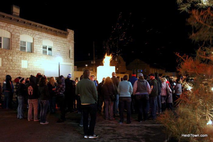 Featured Festival Rio Frio Ice Fest, Fire & Ice Bonfire. HeidiTown.com