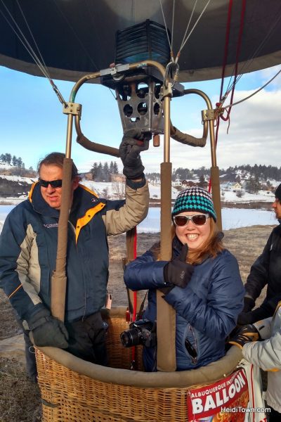 A Hot Air Balloon Ride in Pagosa Springs, Colorado with the Dickey Brothers. HeidiTown.com 2